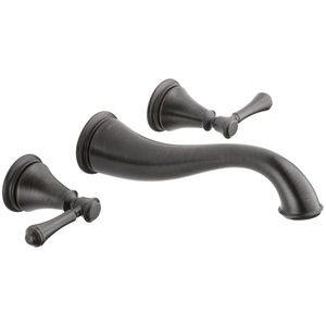 D3597LFRBWL Cassidy Wall Mount Bathroom Faucet Bathroom Faucet - Venetian Bronze D3597LFRBWL Cassidy Wall Mount Bathroom Faucet Bathroom Faucet - Venetian Bronze