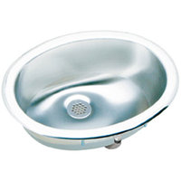 Self-Rimming Bathroom Sink 16 x 12-1/2 x 5-3/4 Self-Rimming Bathroom Sink 16 x 12-1/2 x 5-3/4