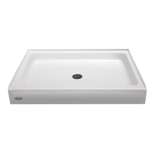JCAY4234SCXXXXW Cayman Single Threshold Up To 42" Shower Base - White JCAY4234SCXXXXW Cayman Single Threshold Up To 42" Shower Base - White