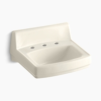 Wall Hung Bathroom Sink 20-3/4 x 18-1/4 x 12-7/8 Wall Hung Bathroom Sink 20-3/4 x 18-1/4 x 12-7/8