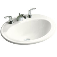 Self-Rimming Bathroom Sink 20-1/4 x 17-1/2 x 8-1/2 Self-Rimming Bathroom Sink 20-1/4 x 17-1/2 x 8-1/2
