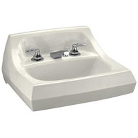 Wall Hung Bathroom Sink 21-1/4 x 18-1/8 x 12-1/4