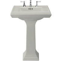Pedestal Bathroom Sink 27 x 22 x 35 Pedestal Bathroom Sink 27 x 22 x 35