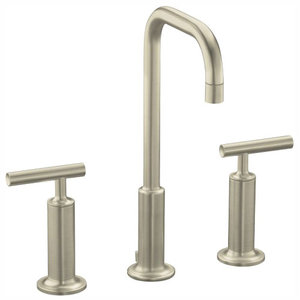 K14408-4-BN Purist 8'' Widespread Bathroom Faucet - Vibrant Brushed Nickel K14408-4-BN Purist 8'' Widespread Bathroom Faucet - Vibrant Brushed Nickel