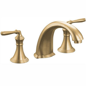 KT3984BV/K300K Devonshire Deck Mount Tub Faucet - Vibrant Brushed Bronze KT3984BV/K300K Devonshire Deck Mount Tub Faucet - Vibrant Brushed Bronze