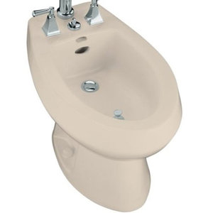 K4854-55 San Tropez Vertical Spray Style Bidet - Innocent Blush K4854-55 San Tropez Vertical Spray Style Bidet - Innocent Blush