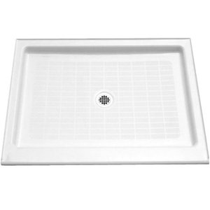 K9026-0 Purist Single Threshold 48'' and Larger Shower Base - White K9026-0 Purist Single Threshold 48'' and Larger Shower Base - White