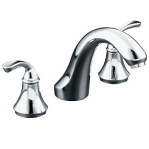 KT102784CP/K300K Forte Sculpted Deck Mount Tub Faucet - Polished Chrome KT102784CP/K300K Forte Sculpted Deck Mount Tub Faucet - Polished Chrome
