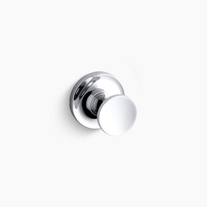 K14443-CP Purist Robe Hook Bathroom Accessory - Polished Chrome K14443-CP Purist Robe Hook Bathroom Accessory - Polished Chrome