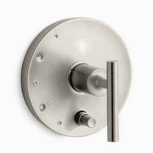 KT14501-4-BN Purist Non-Thermostatic Valve Trim Trim Kit - Vibrant Brushed Nickel KT14501-4-BN Purist Non-Thermostatic Valve Trim Trim Kit - Vibrant Brushed Nickel