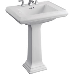 Pedestal Bathroom Sink 27 x 22 x 35 Pedestal Bathroom Sink 27 x 22 x 35