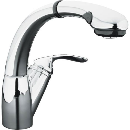 K6352 Cp Avatar Pull Out Spray Kitchen Faucet Polished Chrome At