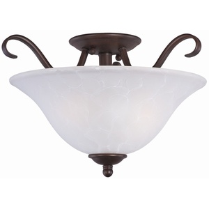 M10120ICOI Basix Semi Flush Mount Ceiling Light - Oil Rubbed Bronze M10120ICOI Basix Semi Flush Mount Ceiling Light - Oil Rubbed Bronze
