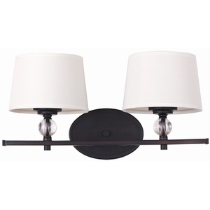 M12762WTOI Rondo 2 Bulb Bathroom Lighting - Oil Rubbed Bronze M12762WTOI Rondo 2 Bulb Bathroom Lighting - Oil Rubbed Bronze