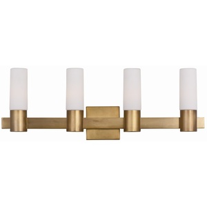 M22414SWNAB Contessa 4 or More Bulb Bathroom Lighting - Natural Aged Brass M22414SWNAB Contessa 4 or More Bulb Bathroom Lighting - Natural Aged Brass