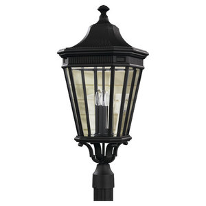 GLOL5408BK Cotswold Lane Post Light Post Lights - Black GLOL5408BK Cotswold Lane Post Light Post Lights - Black