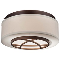 Flush Mount Ceiling Light 15" Width Flush Mount Ceiling Light 15" Width