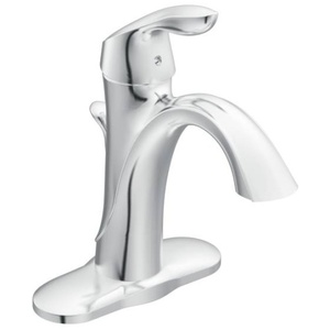 MOE6400 Eva Single Hole Bathroom Faucet - Chrome MOE6400 Eva Single Hole Bathroom Faucet - Chrome