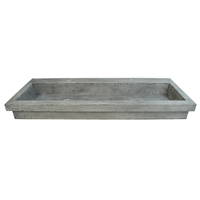 Self-Rimming Bathroom Sink 48 x 19 x 5 Self-Rimming Bathroom Sink 48 x 19 x 5