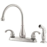 Two Handle Kitchen Faucet 4 Hole Two Handle Kitchen Faucet 4 Hole