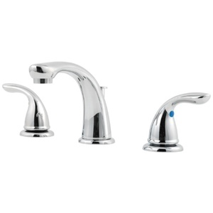 PG1496100 Pfirst 8'' Widespread Bathroom Faucet - Polished Chrome PG1496100 Pfirst 8'' Widespread Bathroom Faucet - Polished Chrome