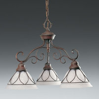 Mid Sized Chandelier 22-3/4" Width Mid Sized Chandelier 22-3/4" Width