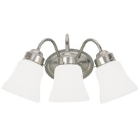 Bathroom Lighting (3 bulbs) 17" Width Bathroom Lighting (3 bulbs) 17" Width
