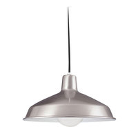 Down Light Pendant 16" Width Down Light Pendant 16" Width