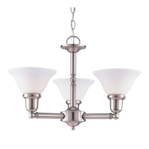 GL31060962 Sussex Mini Chandelier - Brushed Nickel GL31060962 Sussex Mini Chandelier - Brushed Nickel