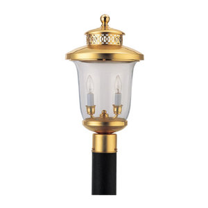 S8207002 Carolton Post Light Post Lights - Polished Brass S8207002 Carolton Post Light Post Lights - Polished Brass