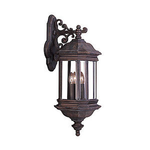 S884108 Hill Gate Entrance Outdoor Wall Light - Textured Rust Patina S884108 Hill Gate Entrance Outdoor Wall Light - Textured Rust Patina