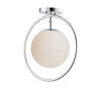Flush Mount Ceiling Light 13" Width