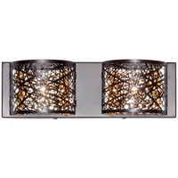 Bathroom Lighting (2 Bulbs) 4-1/4" Width Bathroom Lighting (2 Bulbs) 4-1/4" Width