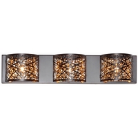Bathroom Lighting (3 bulbs) 4-1/4" Width Bathroom Lighting (3 bulbs) 4-1/4" Width