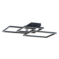Flush Mount Ceiling Light 23-1/2" Width
