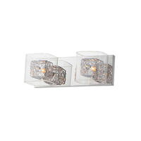 Bathroom Lighting (2 Bulbs) 14-1/2" Width Bathroom Lighting (2 Bulbs) 14-1/2" Width