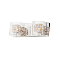 Bathroom Lighting (2 Bulbs) 14-1/2" Width Bathroom Lighting (2 Bulbs) 14-1/2" Width