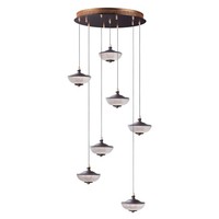 Multi Light Pendant 21-1/4" Width