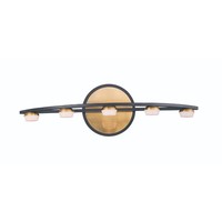 Bathroom Lighting (4 or more bulbs) 9-3/4" Width