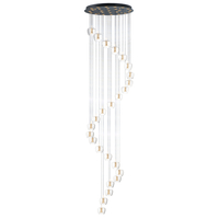 Multi Light Pendant 27-1/2" Width