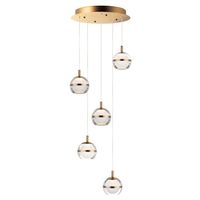 Multi Light Pendant 15" Width