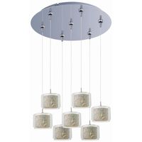 Multi Light Pendant 17" Width
