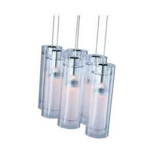 EE2200210 Frost Multi Light Pendant Light - Polished Chrome EE2200210 Frost Multi Light Pendant Light - Polished Chrome