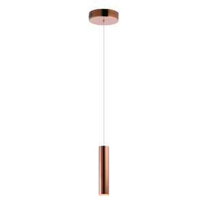EE10005RG Flute Mini-Pendant Pendant Light - Rose Gold EE10005RG Flute Mini-Pendant Pendant Light - Rose Gold