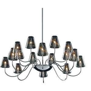 EE2029410 Chic Large Foyer Chandelier Chandelier - Polished Chrome EE2029410 Chic Large Foyer Chandelier Chandelier - Polished Chrome