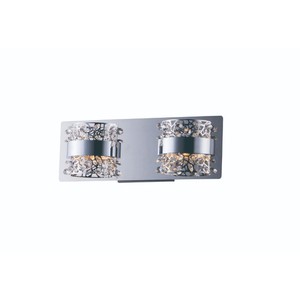 EE2033220PC Tiara 2 Bulb Bathroom Lighting - Polished Chrome EE2033220PC Tiara 2 Bulb Bathroom Lighting - Polished Chrome