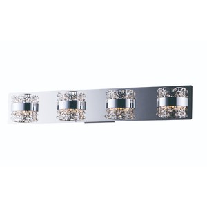 EE2033420PC Tiara 4 or More Bulb Bathroom Lighting - Polished Chrome EE2033420PC Tiara 4 or More Bulb Bathroom Lighting - Polished Chrome