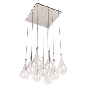 EE2051618PC Larmes Down Light Pendant Light - Polished Chrome EE2051618PC Larmes Down Light Pendant Light - Polished Chrome