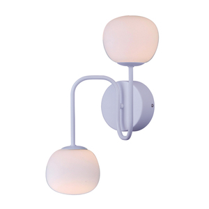 EE2112311WT Puffs Multi Bulb Wall Sconce - White EE2112311WT Puffs Multi Bulb Wall Sconce - White