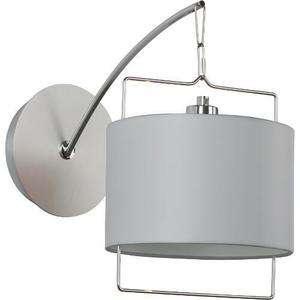 EE2231101 Passion 1 Bulb Wall Sconce - Satin Nickel / White EE2231101 Passion 1 Bulb Wall Sconce - Satin Nickel / White